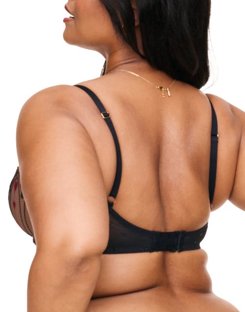 Adore Me Amorette Contour Balconette Bra In Black