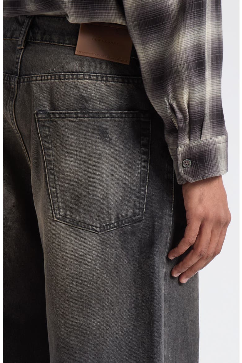Vast Cut Wide Leg Jeans, Alternate, color, CAR REPAIR WASH