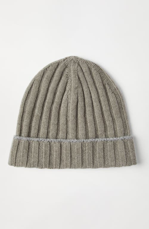 Brunello Cucinelli Cashmere Rib Knit Beanie