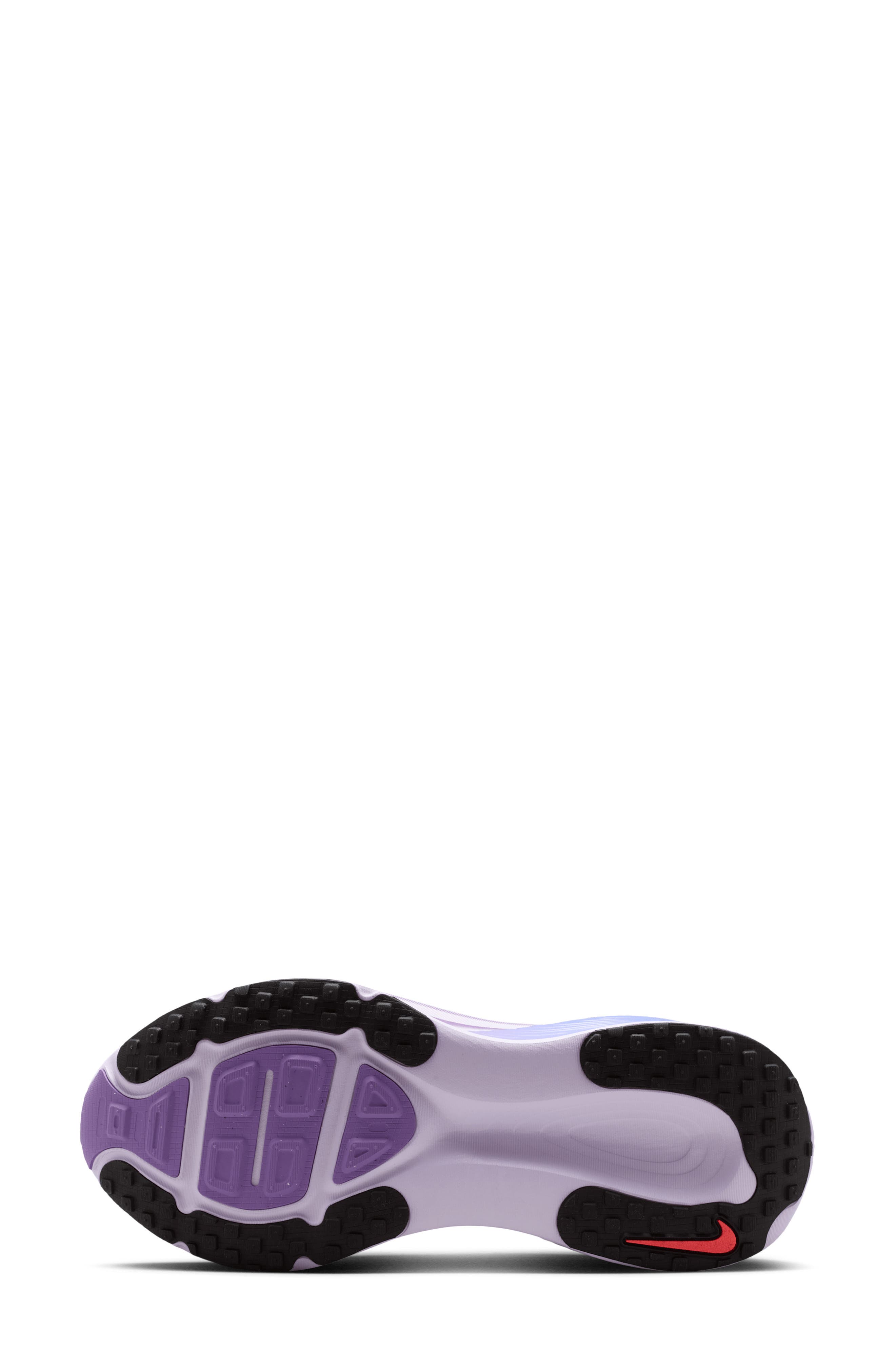 Vomero 18 Running Shoe, Alternate, color, WHITE/ VIOLET/ SAPPHIRE/ LAVA