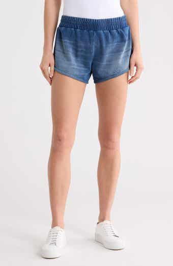 Good American Jeanius French Terry Shorts