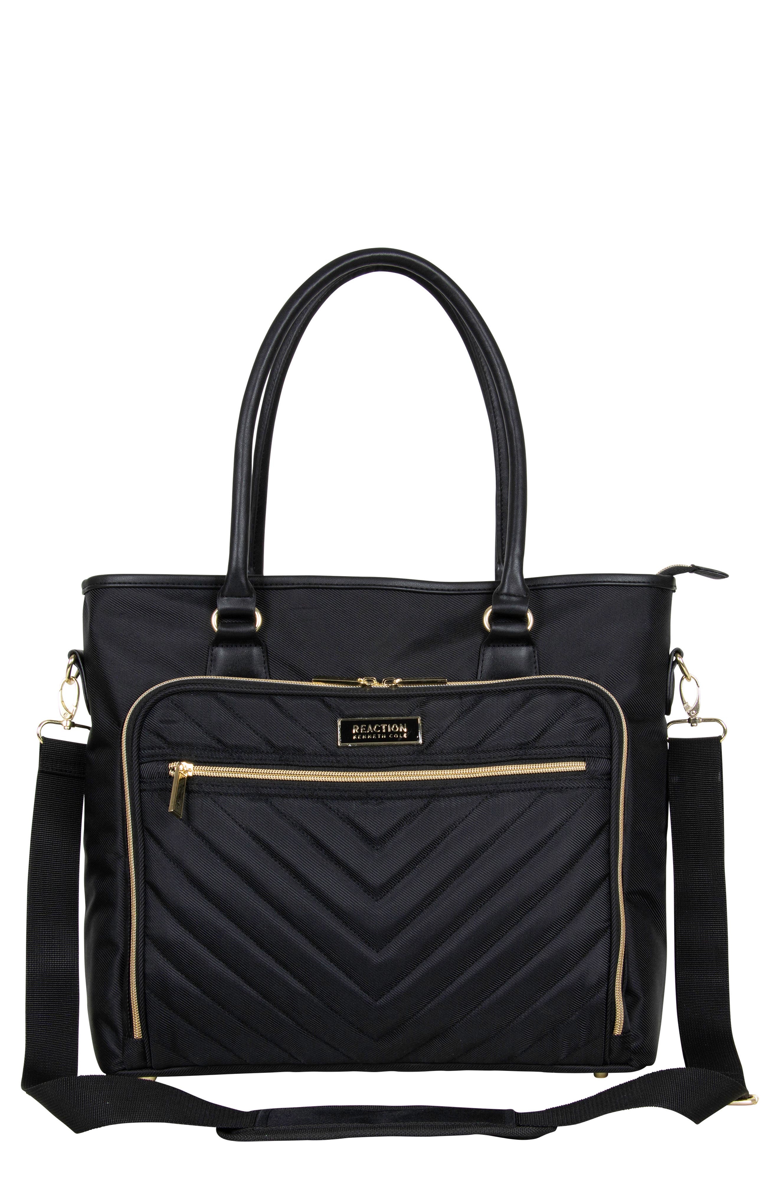 Kenneth Cole Reaction Chelsea Chevron Quilted Tote Bag