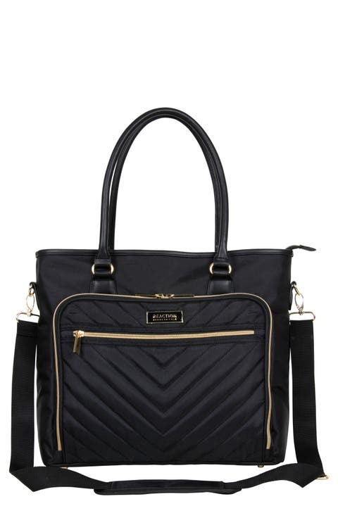 Chelsea Chevron Quilted Tote Bag