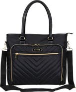 Kenneth Cole Reaction Chelsea Chevron Quilted Tote Bag