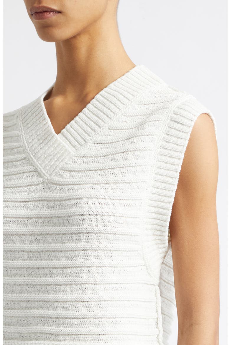 Bryce Sweater Vest, Alternate, color, MARSHMALLOW