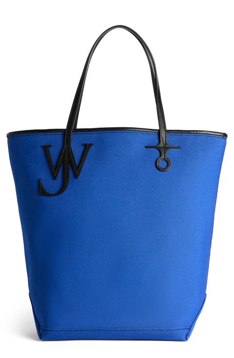 Tall Anchor Canvas Tote