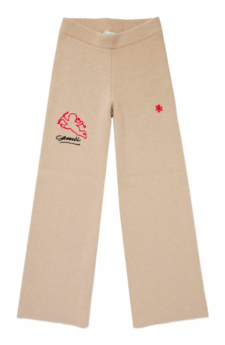 Samii Ryan | Cupid Knit Pants , Beige , X-Small , 1, Alternate, color, Tan