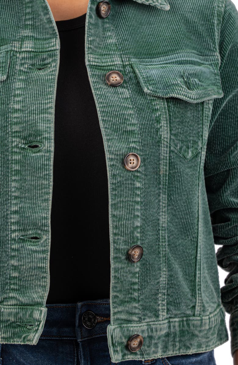 KUT from the Kloth Julie Corduroy Crop Jacket, Alternate, color,