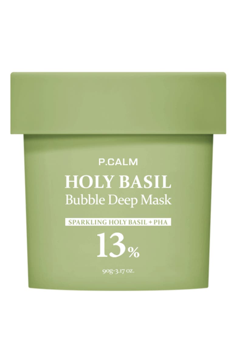 P.Calm Holy Basil Bubble Deep Mask, Main, color,