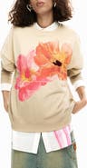 Desigual Floral Graphic Sweatshirt