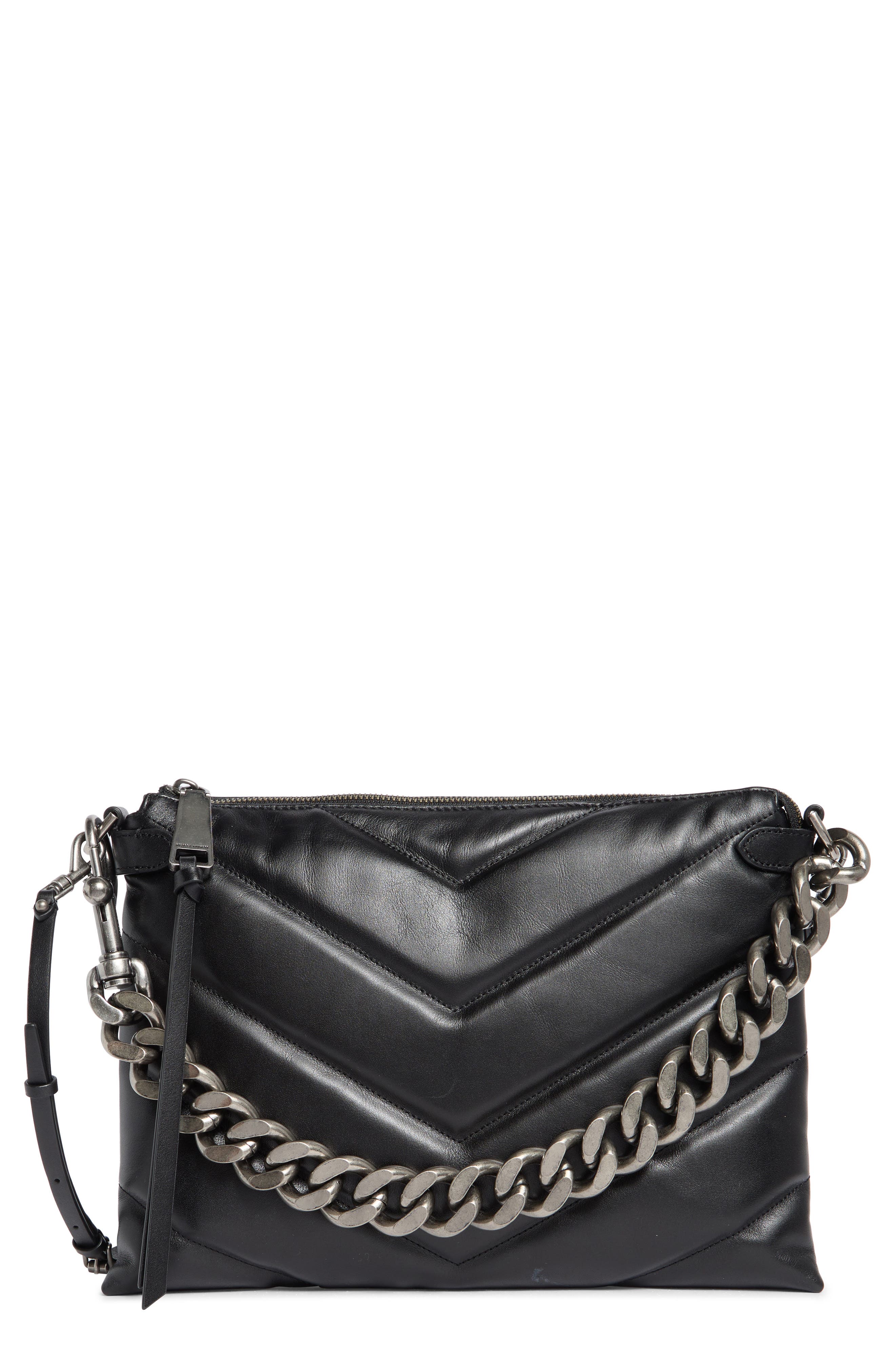 Rebecca Minkoff Edie Maxi Leather Crossbody Bag