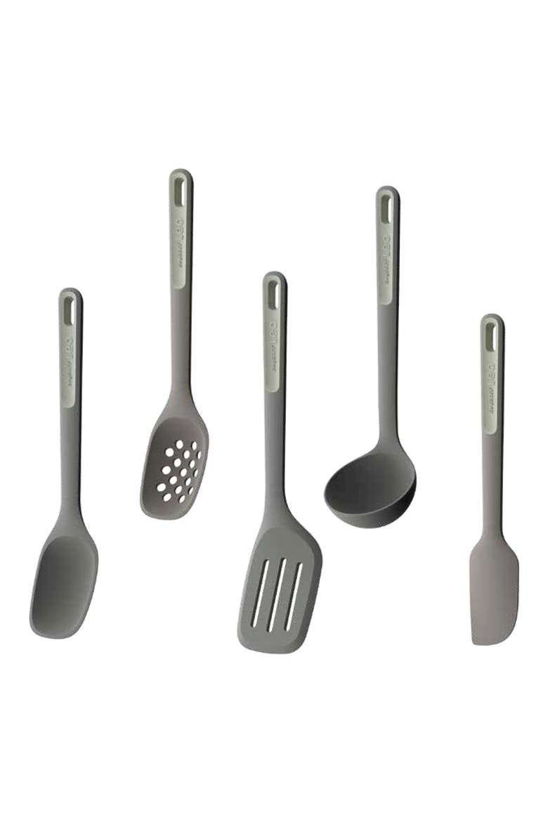 Bal 5-Piece Utensil Set, Main, color, GREY