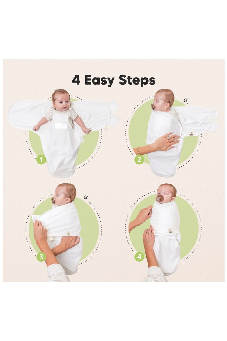 3-Pack Soothe Zippy Swaddle Wrap, Alternate, color, Sage