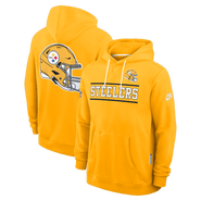 Nike Men's Nike Gold Pittsburgh Steelers Alt Sideline Standard Issue Dri-FIT Hoodie