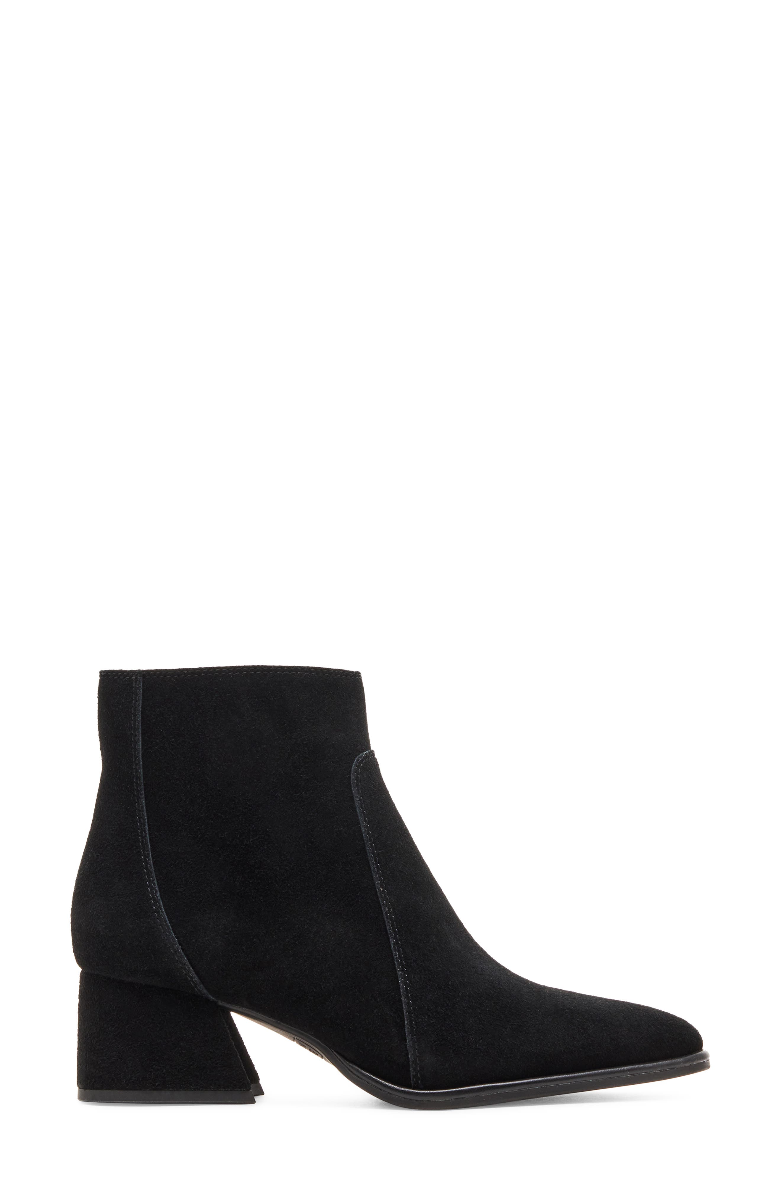 Mina Waterproof Bootie, Alternate, color, BLACK SUEDE