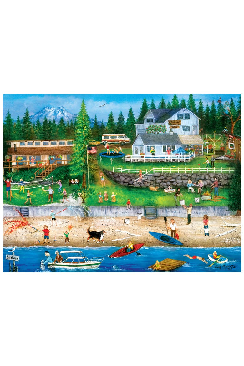 4th of July at Seabeck 750 Piece Puzzle, Alternate, color, Multicolor