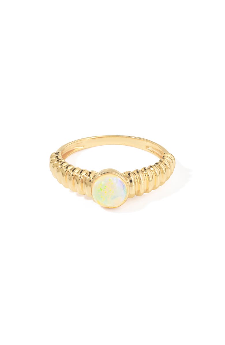 YS GEMS Ethiopian Opal Ring, Alternate, color, Yellow Gold