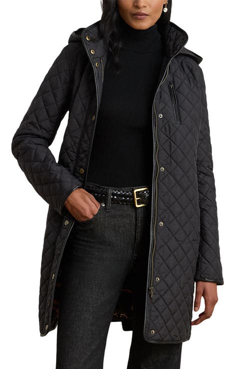 Icon Hooded Quilted Coat