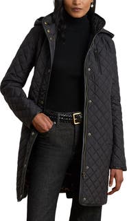 Lauren Ralph Lauren Icon Hooded Quilted Coat