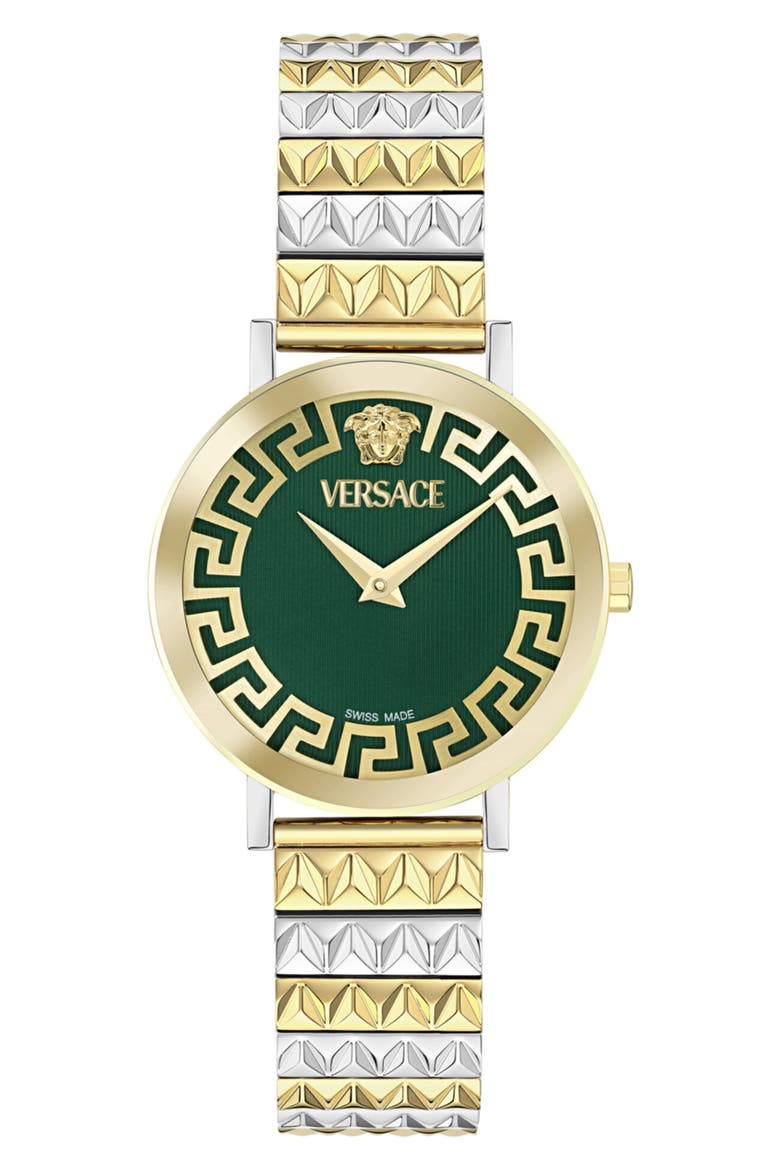 Daedalus Two Tone Bracelet Watch, 35mm, Main, color, TWO TONE