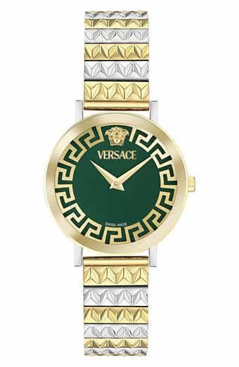 Daedalus Two Tone Bracelet Watch, 35mm