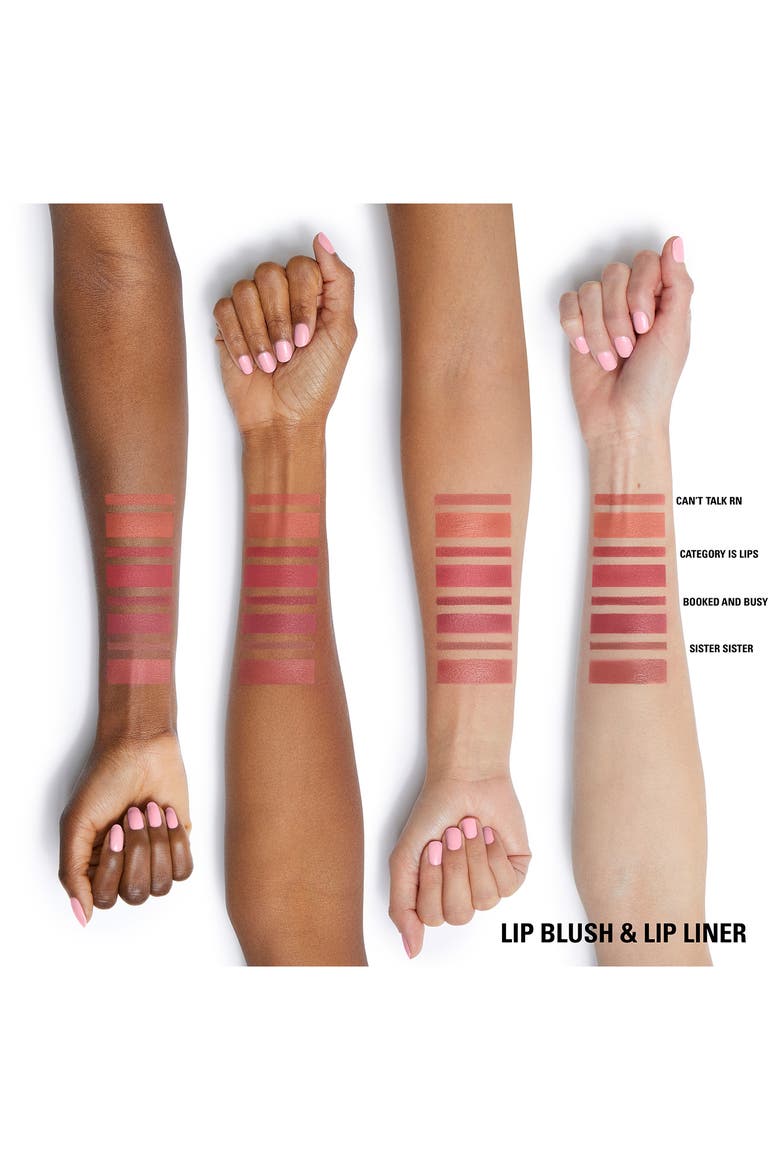 Matte Lip Blush Kit, Alternate, color, CAN'T TALK RN