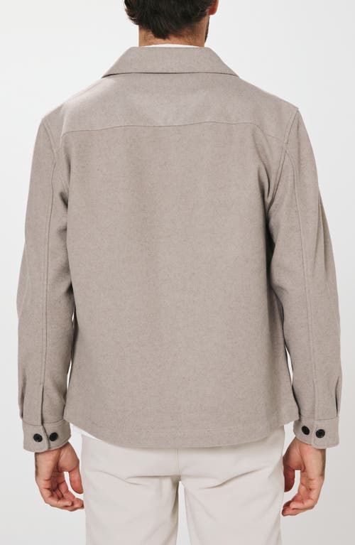 7 Diamonds Bleecker Zip-up Jacket In Gray