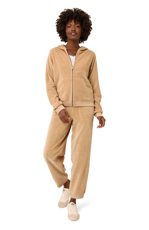 Organic Cotton Pure Velour Relaxed Sweatpant