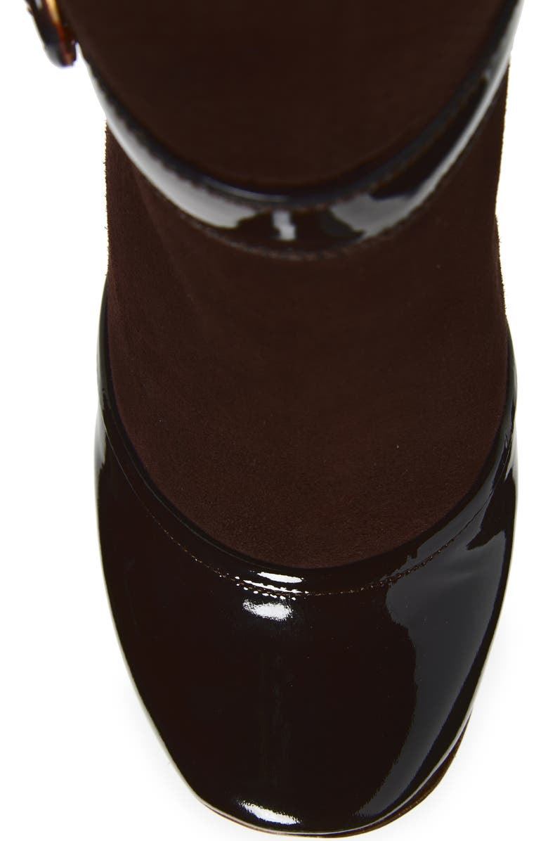 Marc Jacobs Platform Slouch Boot, Alternate, color, Brown