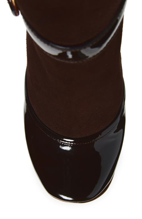 Marc Jacobs Platform Slouch Boot In Brown