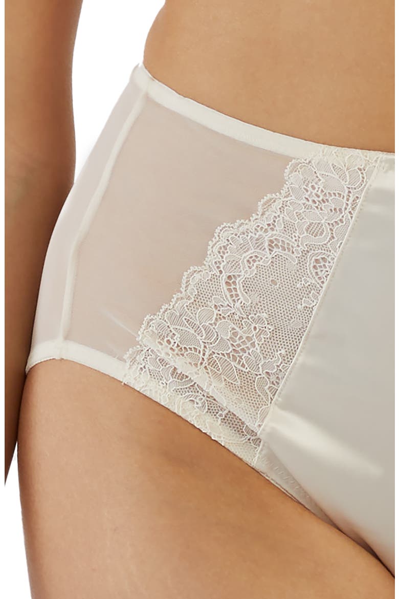 Ellery Classic High Waist Briefs, Alternate, color, IVORY