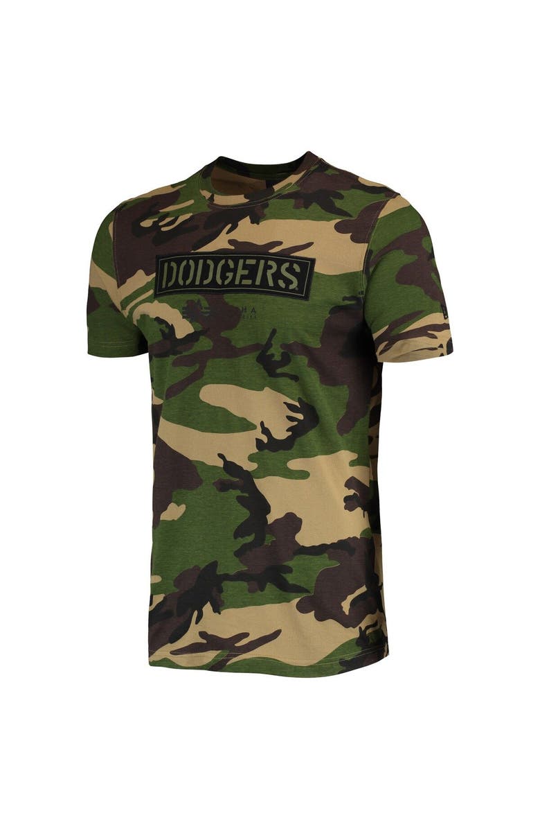 New Era Men's New Era Camo Los Angeles Dodgers Club T-Shirt, Alternate, color,