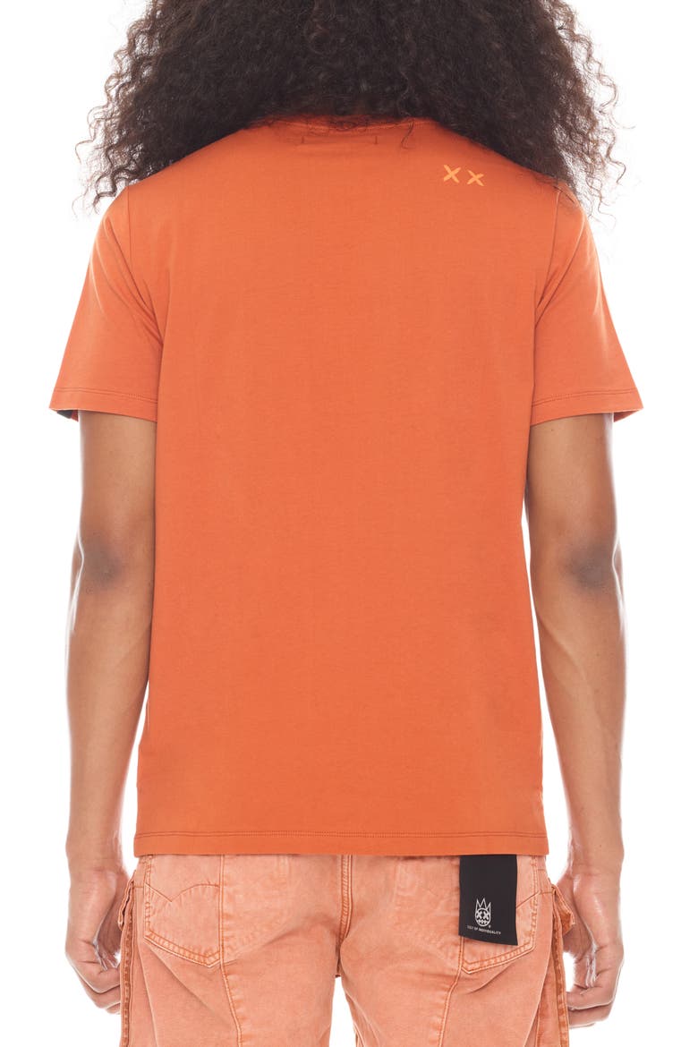 Paintbrush Shimuchan Logo Graphic T-Shirt, Alternate, color, RUST