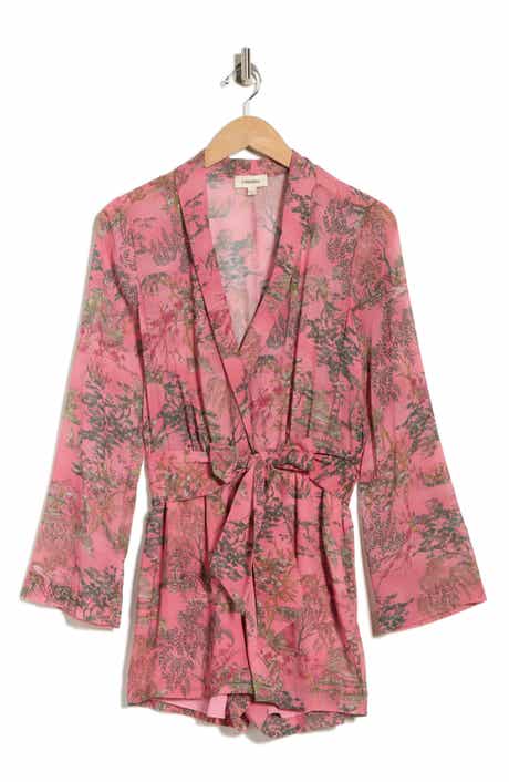 L'AGENCE Arabell Long Sleeve Romper