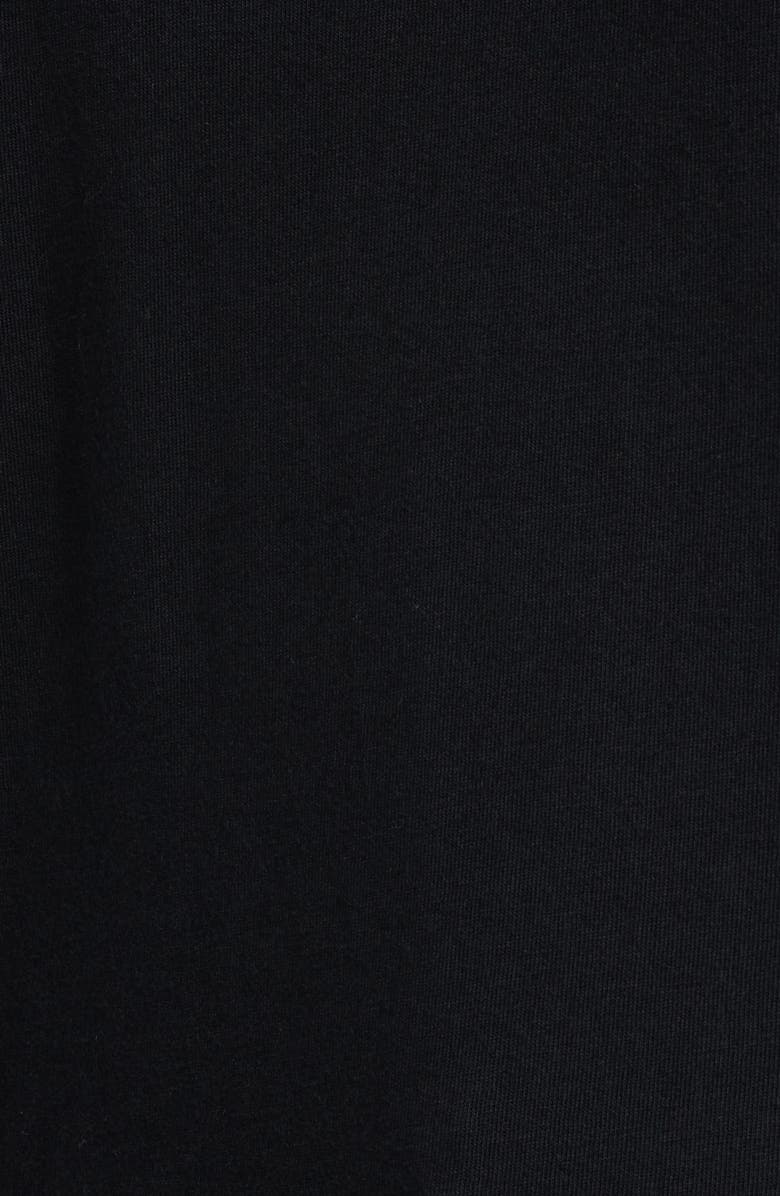 PAIGE Cyrano Pintuck Jersey Top, Alternate, color, Black