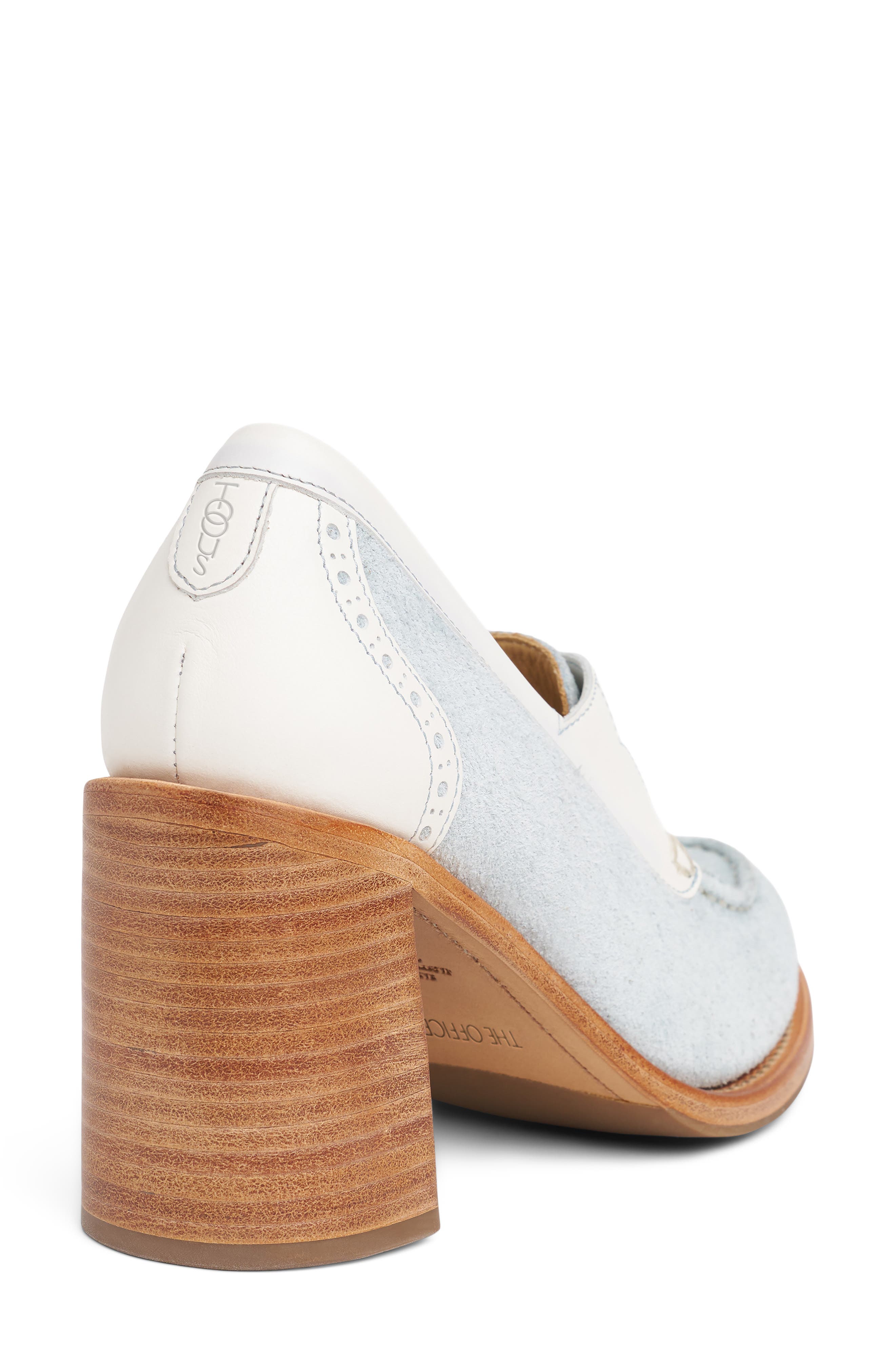 THE OFFICE OF US Mrs. Rosa Derby Pump, Alternate, color, Sea Mist