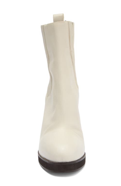 Isabel Marant Lilde Chelsea Boot In White