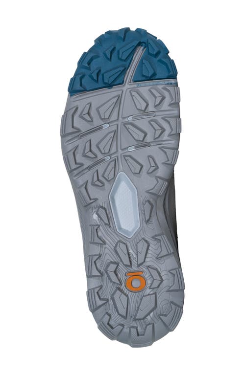 Oboz Katabatic Low Hiking Sneaker In Skylight
