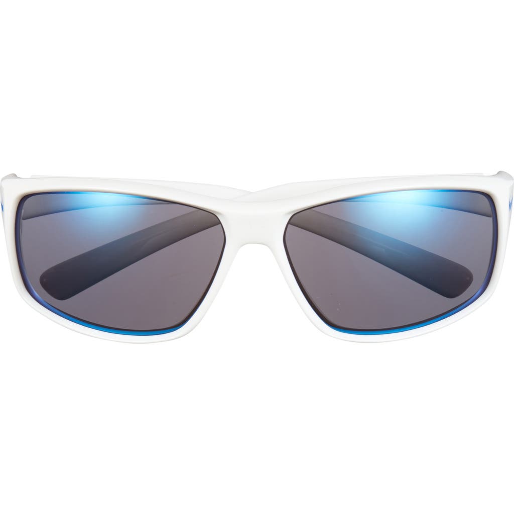 Nike 64mm Adrenaline Modified Sunglasses In White