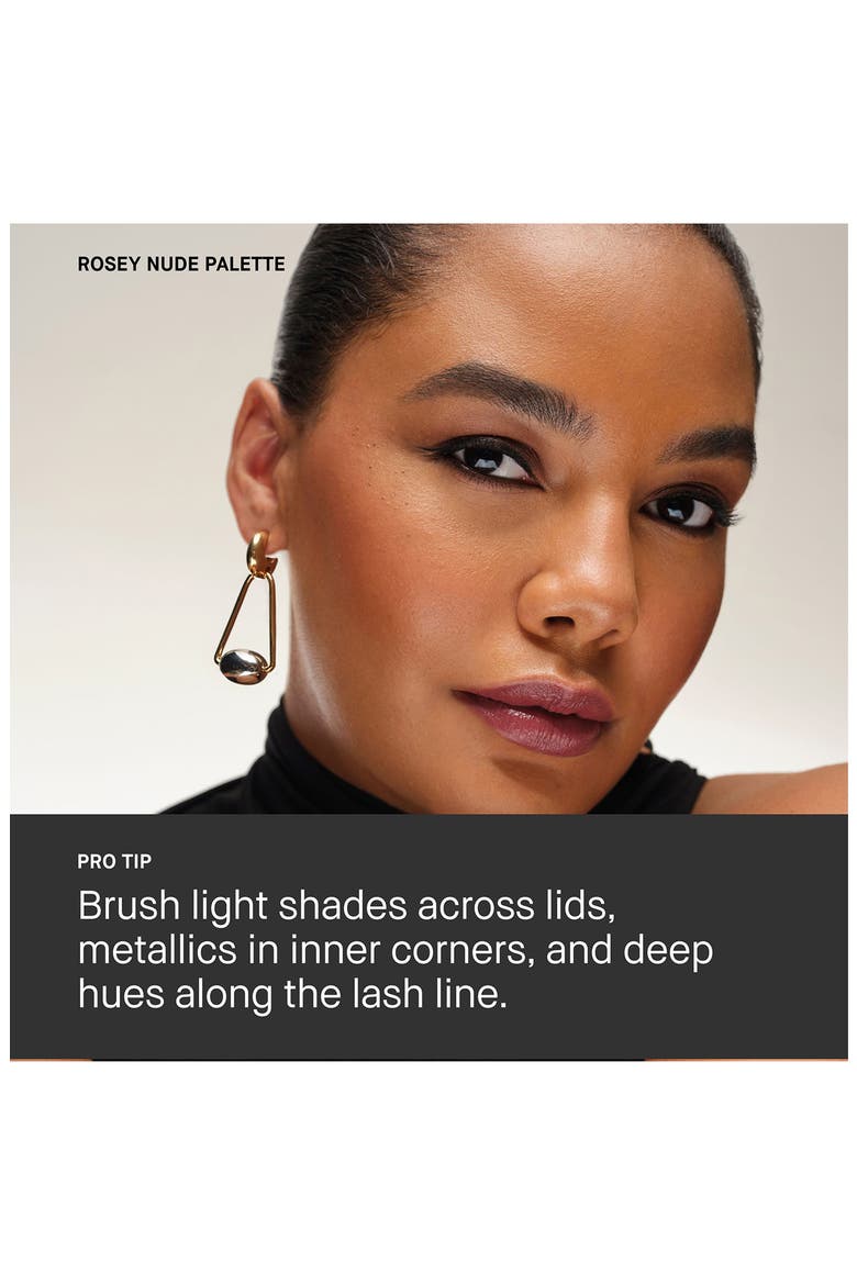 All Nudes Eyeshadow Palette, Alternate, color, PEACHY NUDES
