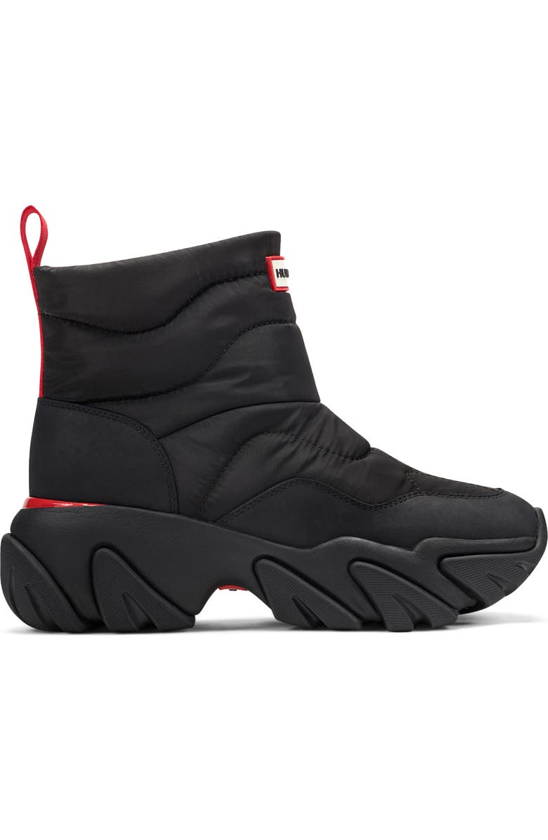 Hunter Debra Waterproof Snow Bootie, Alternate, color,