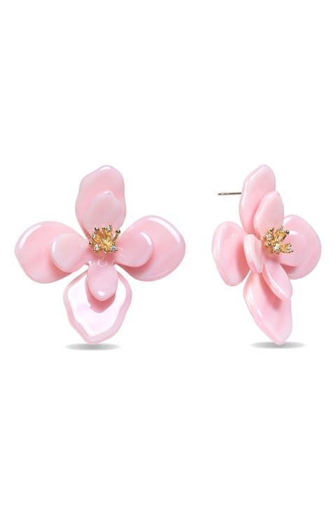 Ysabel Flower Stud Earrings