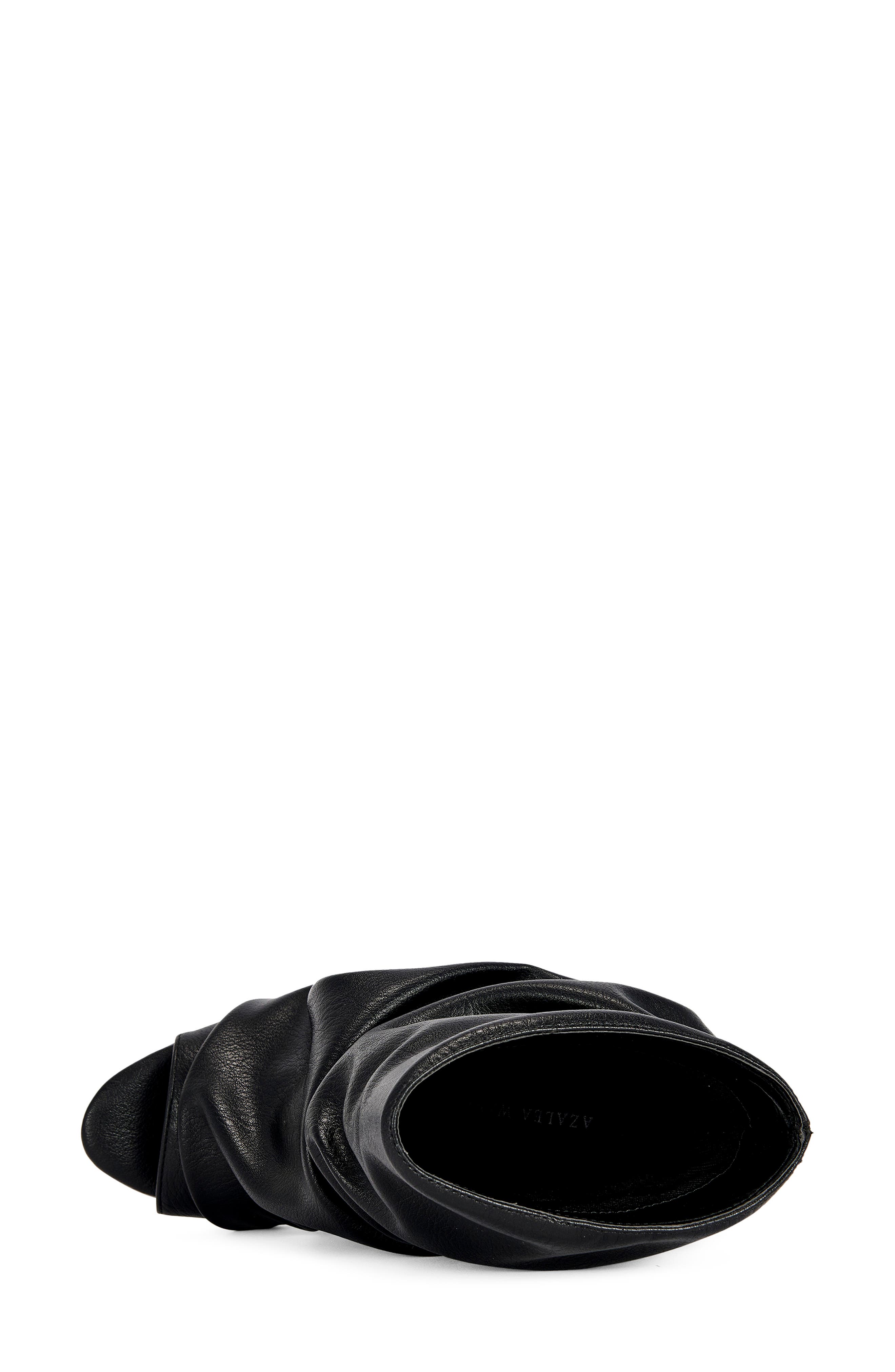 AZALEA WANG Apex Slouchy Open Toe Bootie, Alternate, color, 