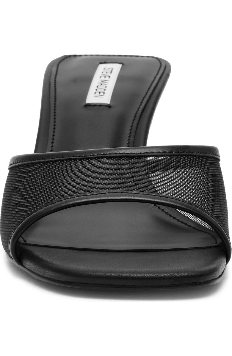 Steve Madden Seleste Wedge Slide Sandal, Alternate, color, Black Mesh