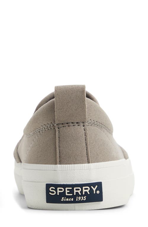 Sperry Top-sider® Sperry Crest Twin Gore Slip-on In Grey Perf