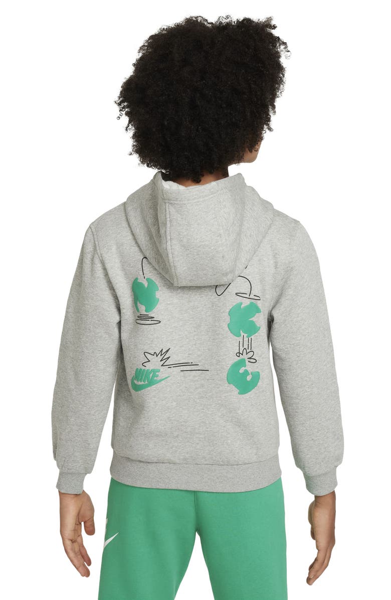 Nike Kids' Sportswear Club Fleece Hoodie, Alternate, color, 