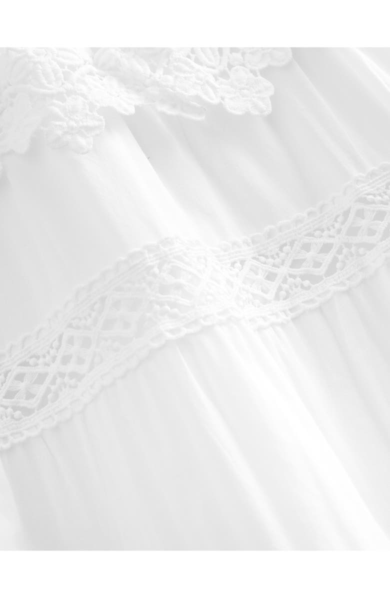 Mini Boden Kids' Lace Tiered Dress, Alternate, color,