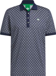 adidas Trefoil & Tee Print Cotton Blend Piqué Golf Polo