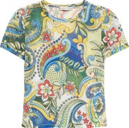 Alice + Olivia Tess Stretch Mesh T-Shirt