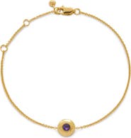 Monica Vinader Bezel Birthstone Station Bracelet